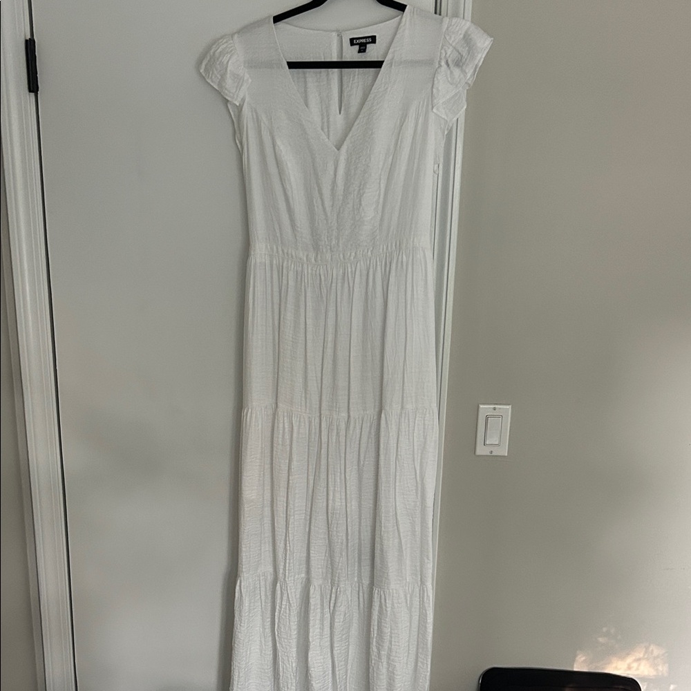 Express White Maxi Dress
